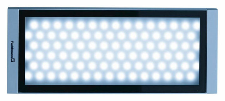 Waldmann 112573000-00499489, MSAL 90 S, LUMATRIS Light; 16.5 in. x 6.7 in., Rear Connect, 24V DC, Narrow Beam