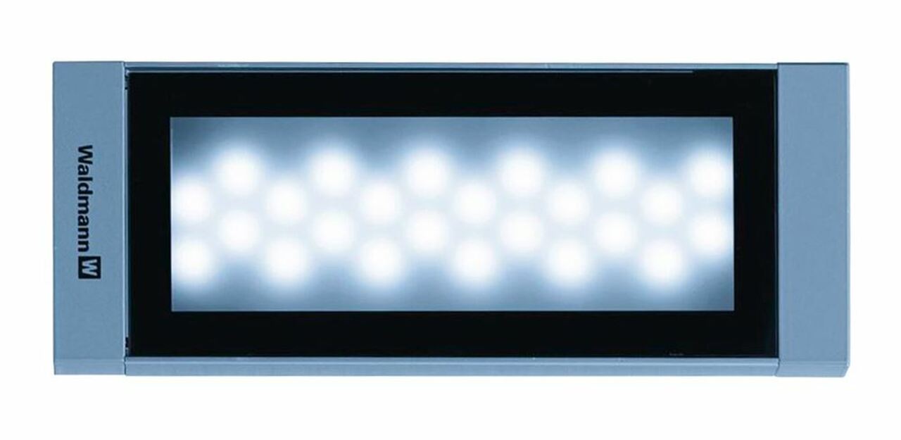Waldmann 113094000-00596788, MSAL 24 S, LUMATRIS Light; 9.7 in. x 3.7 in., Rear Connect, 24V DC, Narrow Beam