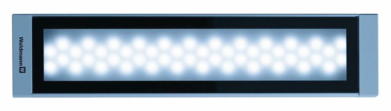 Waldmann 113095000-00596803, MSAL 48 S, LUMATRIS Light; 16.5 in. x 3.7 in., Rear Connect, 24V DC, Narrow Beam