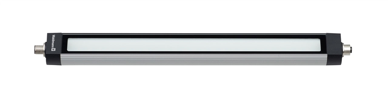Waldmann 113162000-00662706, MLAL 27 S, Mach LED Plus.forty Tube Light; 14.4 in., 90 degree, 24V DC, Thru-Wire