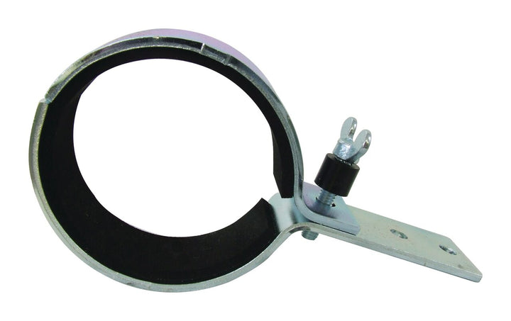 Waldmann 190180019-00092731, Mounting Option, Bracket, Straight, Stainless Steel, Neoprene Inserts, Each.