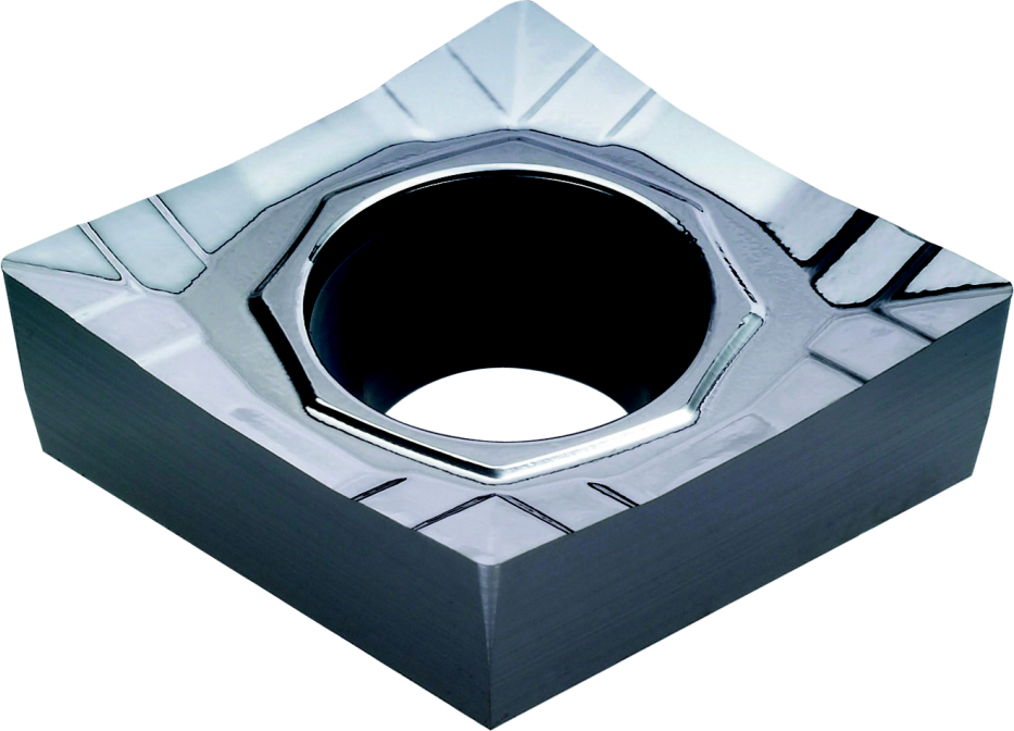 KORLOY-1-03-013704: CCGT432-AR H01 / CCGT120408-AR H01; 80 deg Diamond Insert, 10-Pack