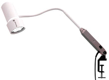 Load image into Gallery viewer, Waldmann D16044100, HALUX N50-3 P SX LED Examination Light, Medical Grade, Gooseneck Arm, 4400K/3800K/3300K, Table Clamp
