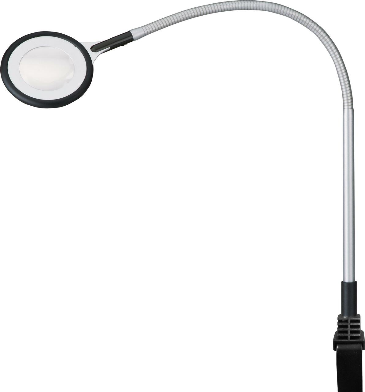 Waldmann 113142M10, RING LED Magnifier Light, 2.8 in. Dia. Lens, 15.7