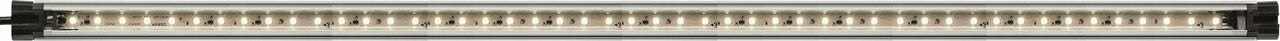Waldmann 112544004-00011084, LIQ 48, SLIM Tube Light; 46.3 in., Clear Lens, 24V DC, Adjustable Mounting