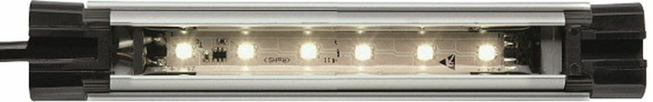Waldmann 112544006-00011088, LIQ 12, SLIM Tube Light; 13.2 in., Matte Lens, 24V DC, Adjustable Mounting