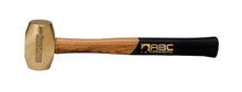 Load image into Gallery viewer, ABC3BW; 3 lb  Brass Hammer, 12.5 in. Wood Handle
