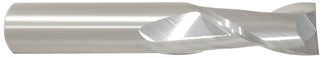 204-001040: 3/32 Dia, 3/8 LOC, 1-1/2 OAL, 2-Flt,  Carbide Square End Mill- Single End, 30 Deg. Helix, Uncoated, USA