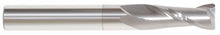 Load image into Gallery viewer, 204-603047: 1/2 Dia, 1 LOC, 3 OAL, 2-Flt, .125 Corner Rad Carbide End Mill- Single End, 30 Deg. Helix, TiCN, USA
