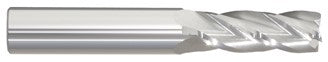 206-001239: 3/4 Dia, 1-1/2 LOC, 4 OAL, 4-Flt,  Carbide Square End Mill- Single End, 30 Deg. Helix, Uncoated, USA