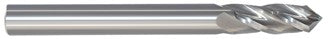 208-665000: 1/2in. Dia., 3in. Overall Length, 4-Flute, Carbide Drill Mill- SE, 120 deg, Uncoated, USA