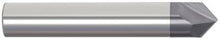 Load image into Gallery viewer, 209-092750B: 3/4in. Dia., 3in. Overall Length, 2-Flute, Carbide Chamfer Mill- SE, 90 deg, AlTiN, USA
