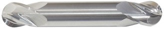 220-001080: 1/4 Dia, 1/2 LOC, 2 OAL, 4-Flt,  Carbide Ball End Mill- Single End, 30 Deg. Helix, Uncoated, USA