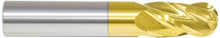 Load image into Gallery viewer, 223-001082: 5/16 Dia, 13/16 LOC, 2-1/2 OAL, 4-Flt,  Carbide Ball End Mill- Single End, 30 Deg. Helix, TiN, USA
