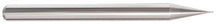 Load image into Gallery viewer, 250-370760: .095 Dia, .143 LOC, 1-1/2 OAL, 4-Flt,  Carbide Ball End Mill- Single End, 30 Deg. Helix, Uncoated, USA
