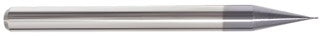 250-370840B: .115 Dia, .174 LOC, 1-1/2 OAL, 4-Flt,  Carbide Ball End Mill- Single End, 30 Deg. Helix, AlTiN, USA