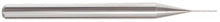 Load image into Gallery viewer, 251-002101: .0313 Dia, 1/4 LOC, 2-1/2 OAL, 4-Flt,  Carbide Ball End Mill- Single End, 30 Deg. Helix, Uncoated, USA
