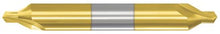 Load image into Gallery viewer, 300-001504: #2 Carbide Center Drill (Combo Drill/Countersink)- 60 deg, 3/16 Shank,  1-7/8 OAL, TiN, USA
