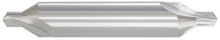 Load image into Gallery viewer, 300-002002: #0 Carbide Center Drill (Combo Drill/Countersink)- 82 deg, 1/8 Shank,  1-1/2 OAL, Uncoated, USA
