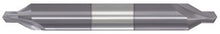 Load image into Gallery viewer, 300-002002B: #0 Carbide Center Drill (Combo Drill/Countersink)- 82 deg, 1/8 Shank,  1-1/2 OAL, AlTiN, USA
