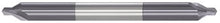 Load image into Gallery viewer, 300-006003B: #3 Carbide Center Drill (Combo Drill/Countersink)- 82 deg, 1/4 Shank,  4 OAL, AlTiN, USA
