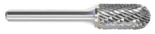 Load image into Gallery viewer, 310-006100: SC-42 L2 Carbide Burr, Cylinder - Radius End - 1/8 in. Dia., 2 in. OAL, Double Cut, Uncoated, USA
