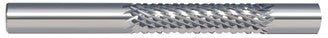 310-007002: 1/2 in. Dia., 1 in. LOC, 3 in. OAL, Carbide Die Trimmer Mills; 1/2 Pilot Length, Double Cut, BRIGHT, USA