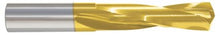 Load image into Gallery viewer, 460-103906A: 0.3906 (25/64), Stub Length Carbide Twist Drill- 135 deg, TiN, USA
