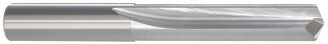 470-102656: 0.2656 (17/64), Carbide Straight Flute Drill- 140 deg Notched, Uncoated, USA