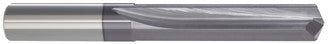 470-300860B: 0.086 (#44), Carbide Straight Flute Drill- 140 deg Notched, AlTiN, USA