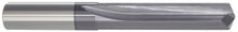 Load image into Gallery viewer, 470-300860B: 0.086 (#44), Carbide Straight Flute Drill- 140 deg Notched, AlTiN, USA
