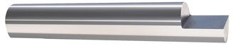 710-375300: 3/8 in. Dia x 3 in. Carbide Split End Blank; Single End, 1/2 Split, C-2 Grade, Ground & Polished, USA