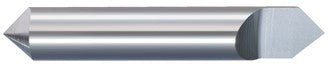 723-125150: 1/8 in. Dia., 2 in. Overall Length, Carbide Conical Engraving Cutter; 30 Deg., Double End, BRIGHT, USA