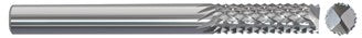 782-001010: 3/32 in. Dia., 3/8 in. Length Of Cut, 1-1/2 in. Overall Length Carbide Router Mill; Diamond Cut, Style C- Burr End Mill Style, BRIGHT, USA