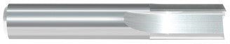 787-920007: 7/16 in. Dia., 1 in. Length Of Cut, 2-1/2 in. Overall Length Carbide Router Mill; Straight Flute, Square End, BRIGHT, USA