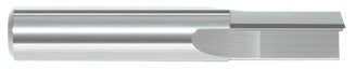 787-930007: 7/16 in. Dia., 1 in. Length Of Cut, 2-1/2 in. Overall Length Carbide Router Mill; Straight Flute, Square End, BRIGHT, USA